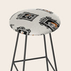 Black Forest welcome windows Stool Gallery Image 2