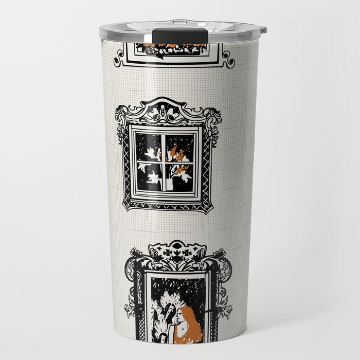 Black Forest welcome windows Travel Mug Gallery Image 1