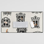 Black Forest welcome windows Desk Mat Gallery Image 1