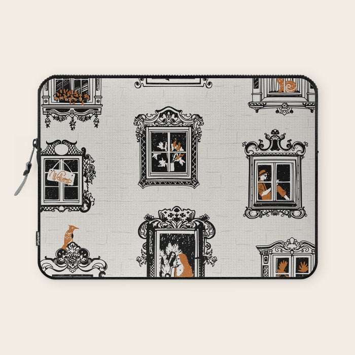 Black Forest welcome windows Laptop Sleeve Gallery Image 1