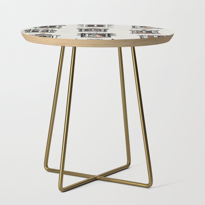 Black Forest welcome windows Side Table Gallery Image 1