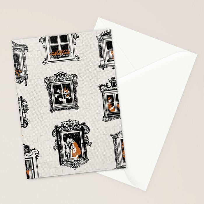 Black Forest welcome windows Stationery Card Gallery Image 2