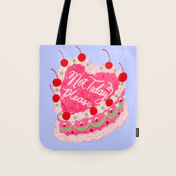 Not Today Please Tote Bag Gallery Image 1