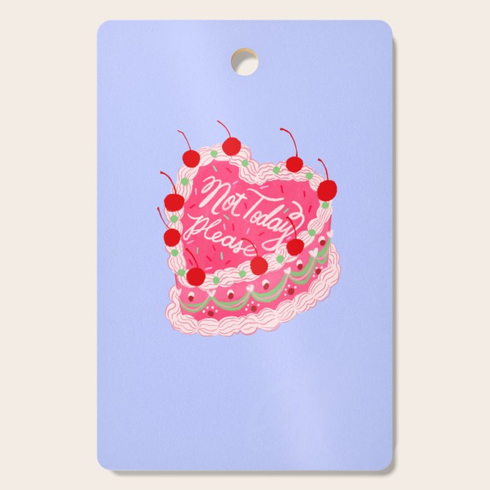 Not Today Please Cutting Board Gallery Image 1