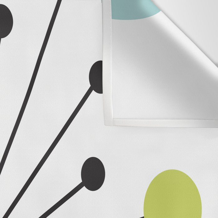 Atomic Age Nuclear Motif â Mid Century Modern Wall Tapestry Gallery Image 3
