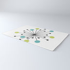 Atomic Age Nuclear Motif â Mid Century Modern Rug Gallery Image 3
