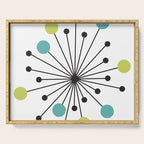 Atomic Age Nuclear Motif â Mid Century Modern Serving Tray Gallery Image 1