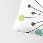 Atomic Age Nuclear Motif â Mid Century Modern Pillow Sham Gallery Image 4