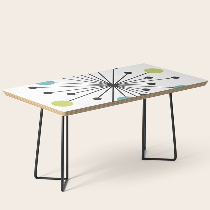 Atomic Age Nuclear Motif â Mid Century Modern Coffee Table Gallery Image 1