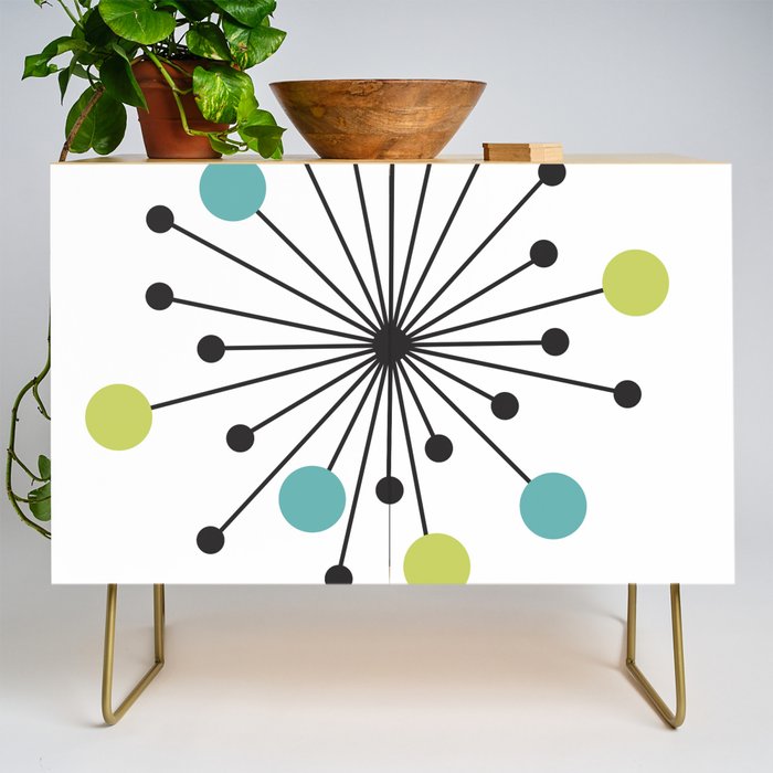 Atomic Age Nuclear Motif â Mid Century Modern Credenza Gallery Image 1