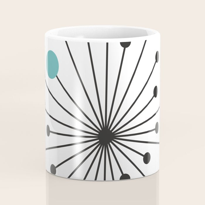 Atomic Age Nuclear Motif â Mid Century Modern Coffee Mug Gallery Image 4