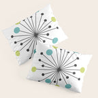 Atomic Age Nuclear Motif â Mid Century Modern Pillow Sham Gallery Image 3