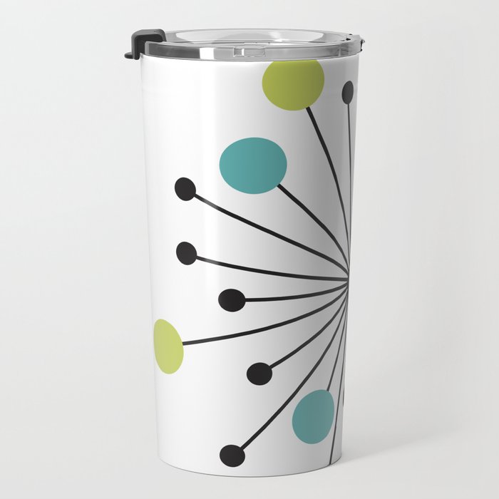Atomic Age Nuclear Motif â Mid Century Modern Travel Mug Gallery Image 3
