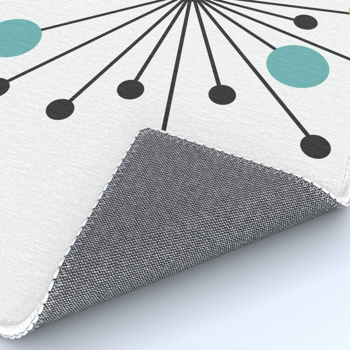 Atomic Age Nuclear Motif â Mid Century Modern Rug Gallery Image 4