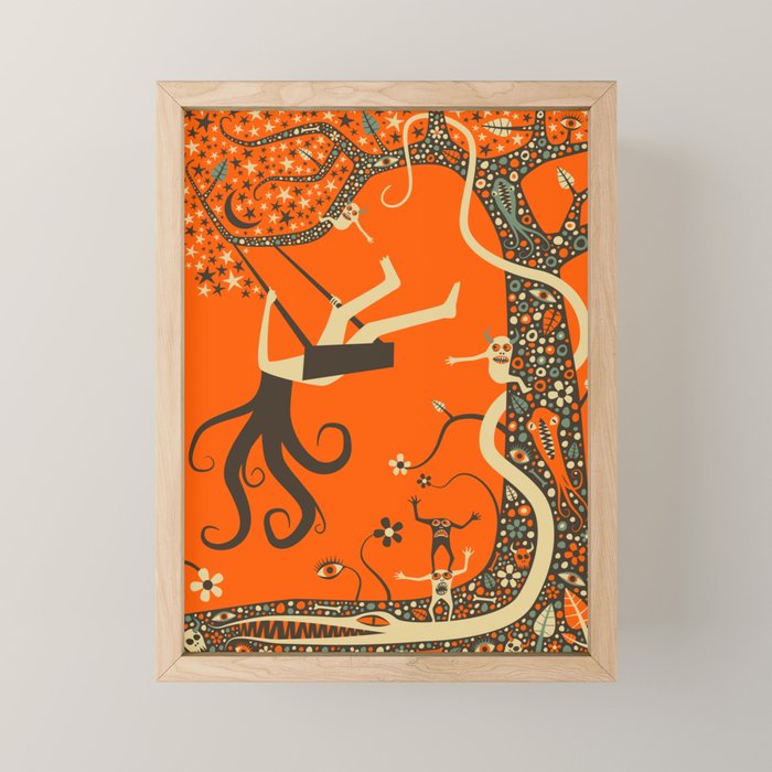 THE OUTCAST Mini Art Print Gallery Image 1
