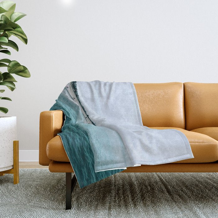The Endless Sea 2 Throw Blanket Gallery Image 1