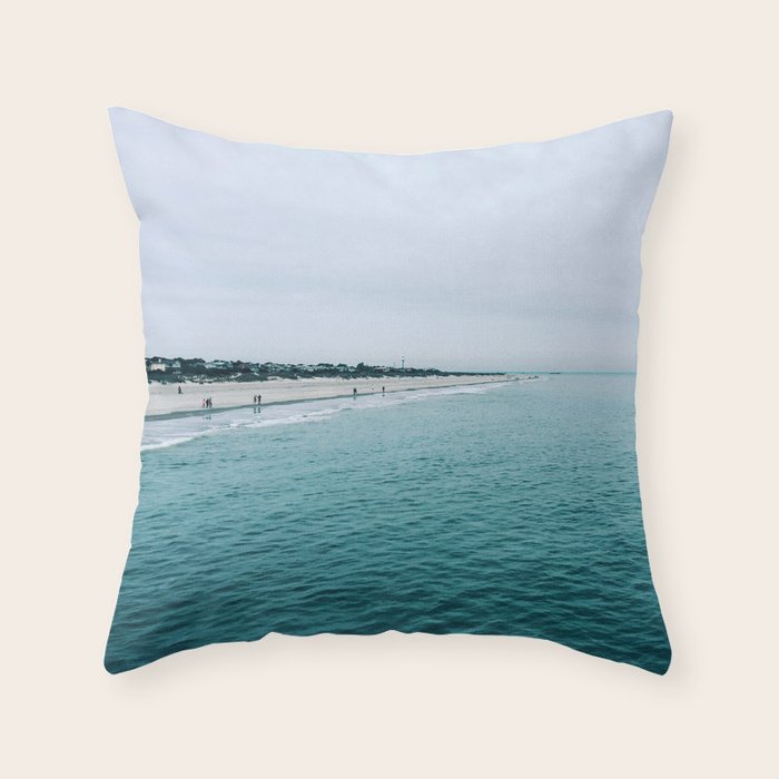 The Endless Sea 2 Throw Pillow Gallery Image 1