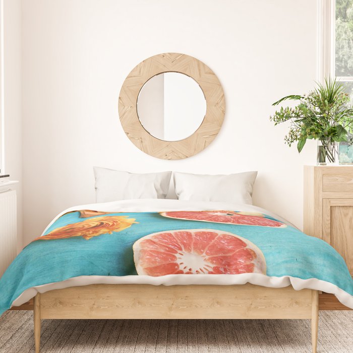 She Made Her Own Sunshine Duvet Cover Gallery Image 3