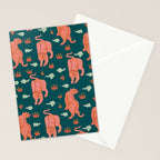 Bengal tigers Stationery Card Gallery Image 2