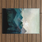 Mountain Sunrise II Outdoor Rug Gallery Image 1