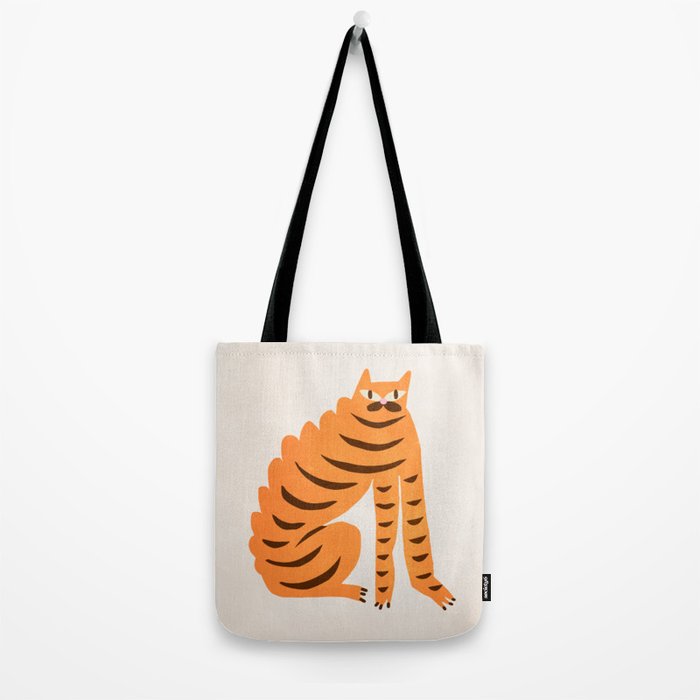 Pop Cats 01: Modern Pop Art Tote Bag Gallery Image 2