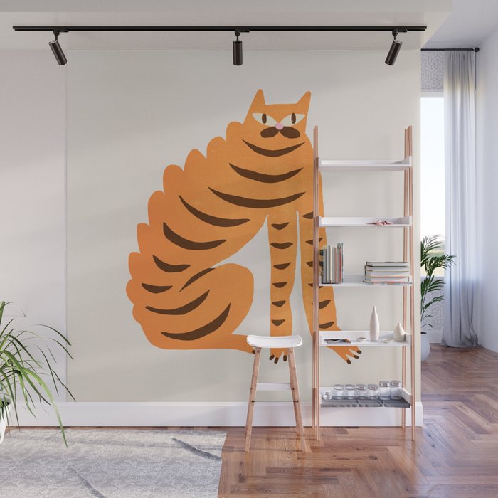 Pop Cats 01: Modern Pop Art Wall Mural Gallery Image 1