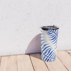 Navy Palm Leaf Travel Mug Gallery Image 4