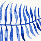 Navy Palm Leaf Coffee Mug Gallery Image 2