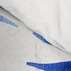 Navy Palm Leaf Comforter Gallery Image 4