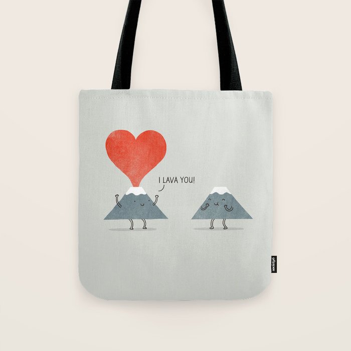 I Lava You Tote Bag Gallery Image 1