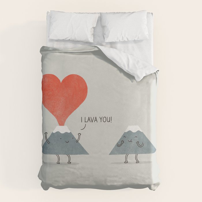 I Lava You Duvet Cover Gallery Image 1