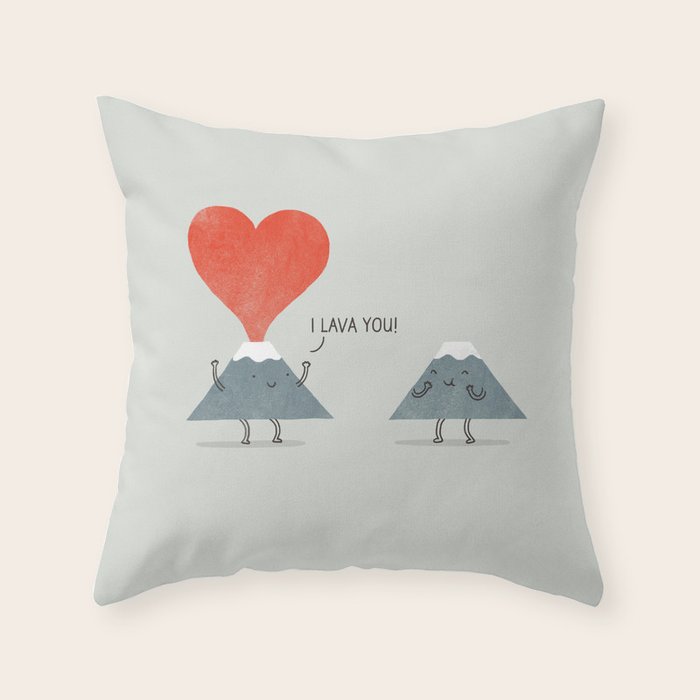 I Lava You Throw Pillow Gallery Image 6