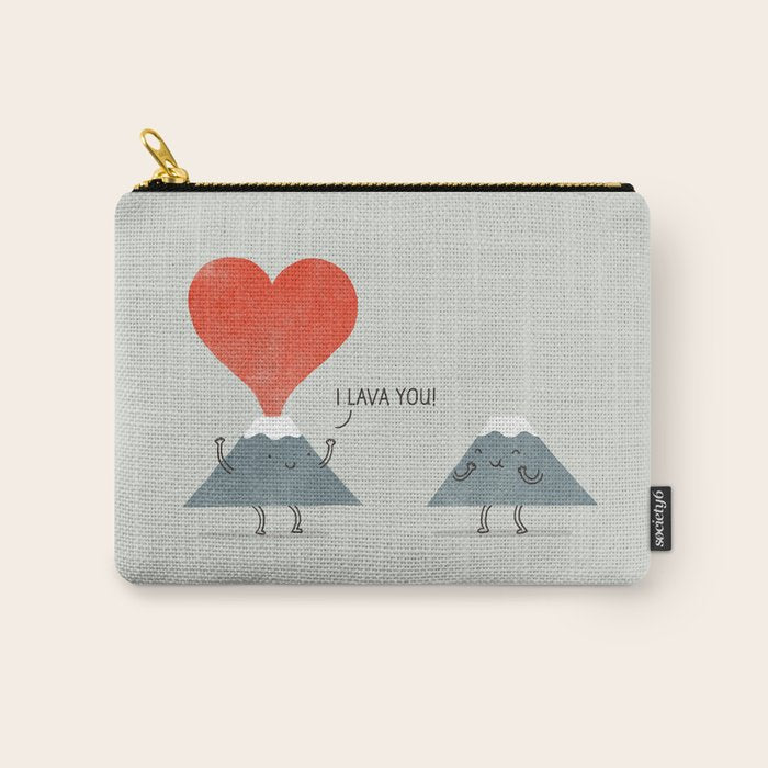 I Lava You Carry All Pouch Gallery Image 1