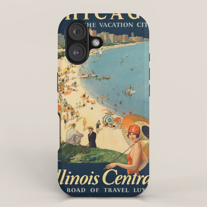 Vintage poster - Chicago iPhone Case