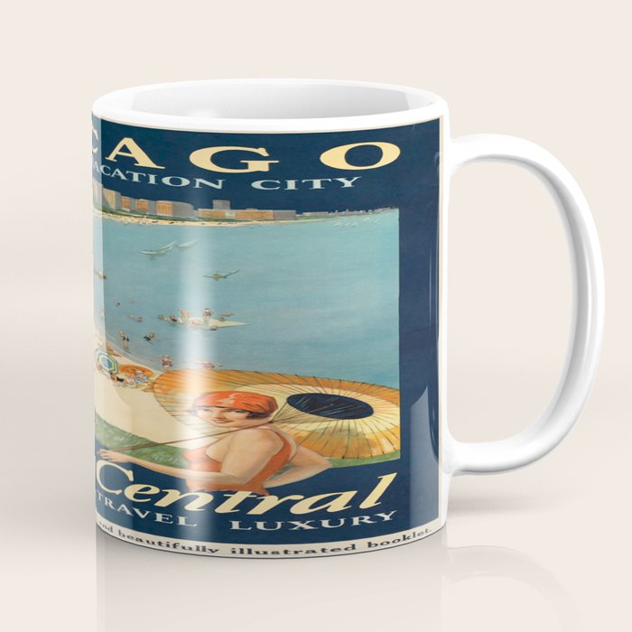 Vintage poster - Chicago Coffee Mug Gallery Image 1