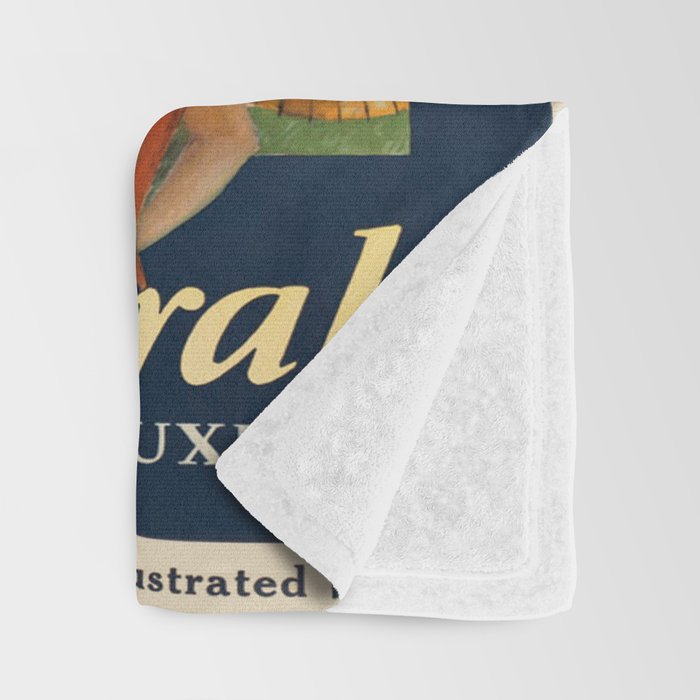 Vintage poster - Chicago Throw Blanket Gallery Image 3