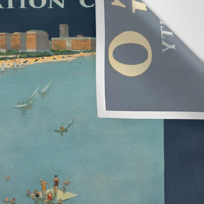 Vintage poster - Chicago Wall Tapestry Gallery Image 3