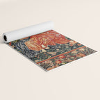 Franco Flemish Allegorical 17th Century Tapestry Print Yoga Mat Gallery Image 2