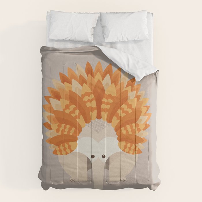 Whimsical Echidna Comforter Gallery Image 6