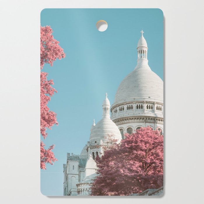 Infra Paris - Sacre Coeur Basilica, Travel Photography Cutting Board Gallery Image 1