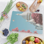 Infra Paris - Sacre Coeur Basilica, Travel Photography Cutting Board Gallery Image 2