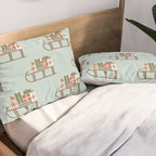 Christmas Sleigh Pillow Sham Gallery Image 2