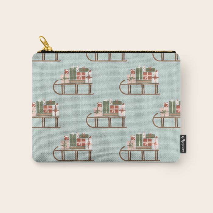 Christmas Sleigh Carry All Pouch Gallery Image 1