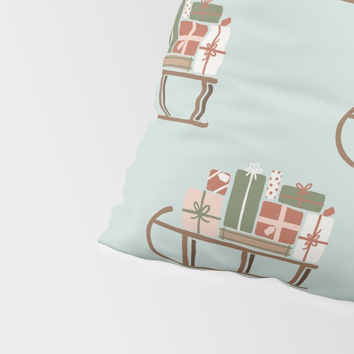 Christmas Sleigh Pillow Sham Gallery Image 4