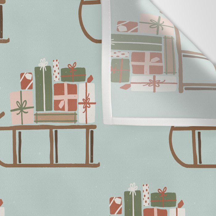 Christmas Sleigh Wall Tapestry Gallery Image 3