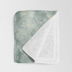 sea turtle iv - reunion island Throw Blanket Gallery Image 3
