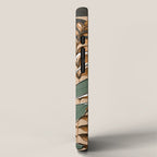 Elegant Botanical Line Art 2 iPhone Case Gallery Image 2