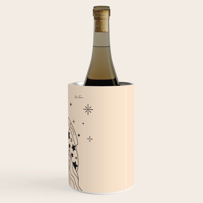 Love or Die Tryinâ - Rhinestone Cowgirl Black & Cream Wine Chiller Gallery Image 3