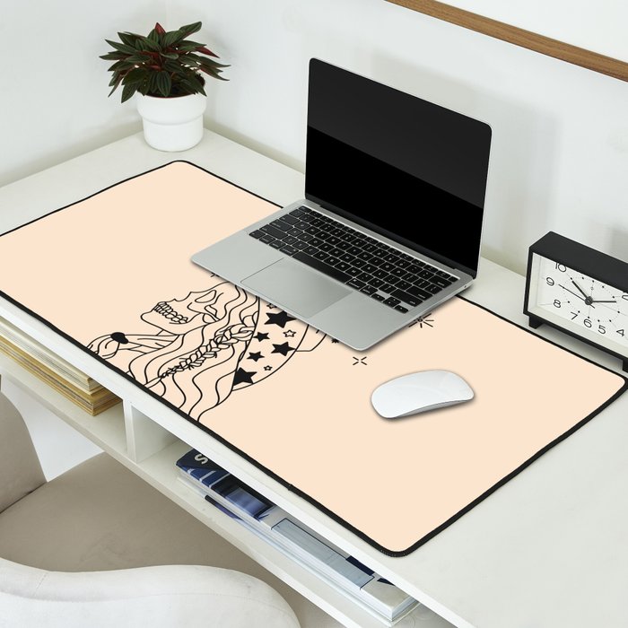 Love or Die Tryinâ - Rhinestone Cowgirl Black & Cream Desk Mat Gallery Image 2