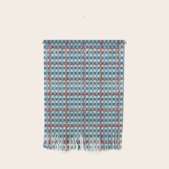 Nautical Rustic Plaid Wall Hanging Gallery Image 1